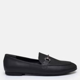 Loafer Ayakkabı Siyah Zincirli